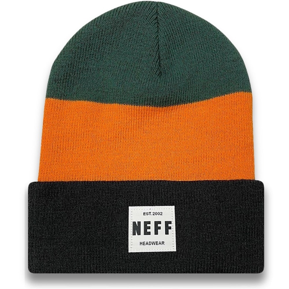 Neff Lawrence Big Bold Beanie - NWT Adult One Size Multicolor - #44633-E8